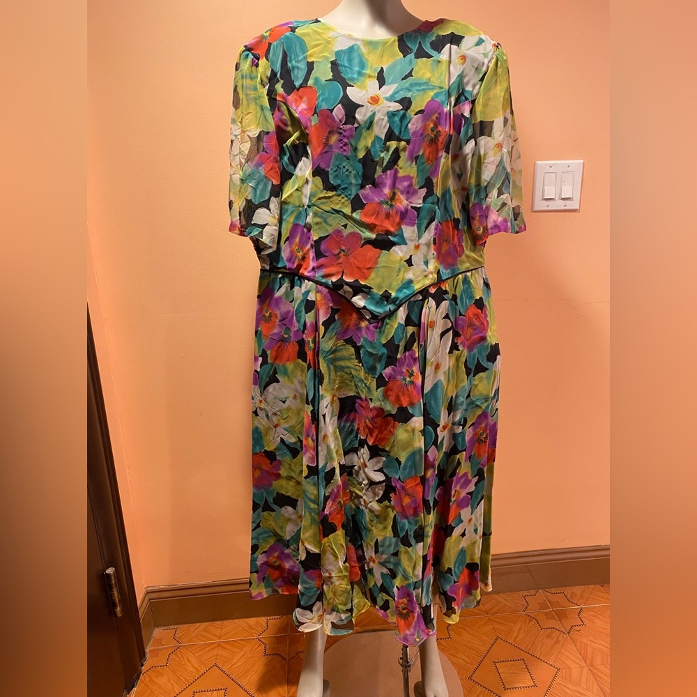 Brand-Desiree Dress, Multicolored, Size-20